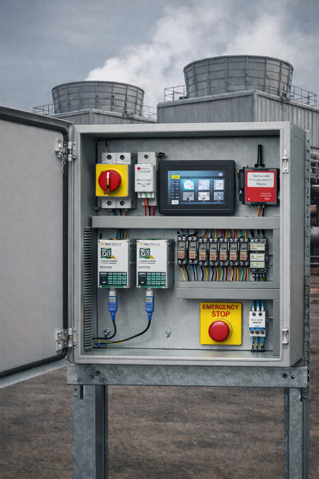 Hűtőtorony vízkezelés vezérlés cover