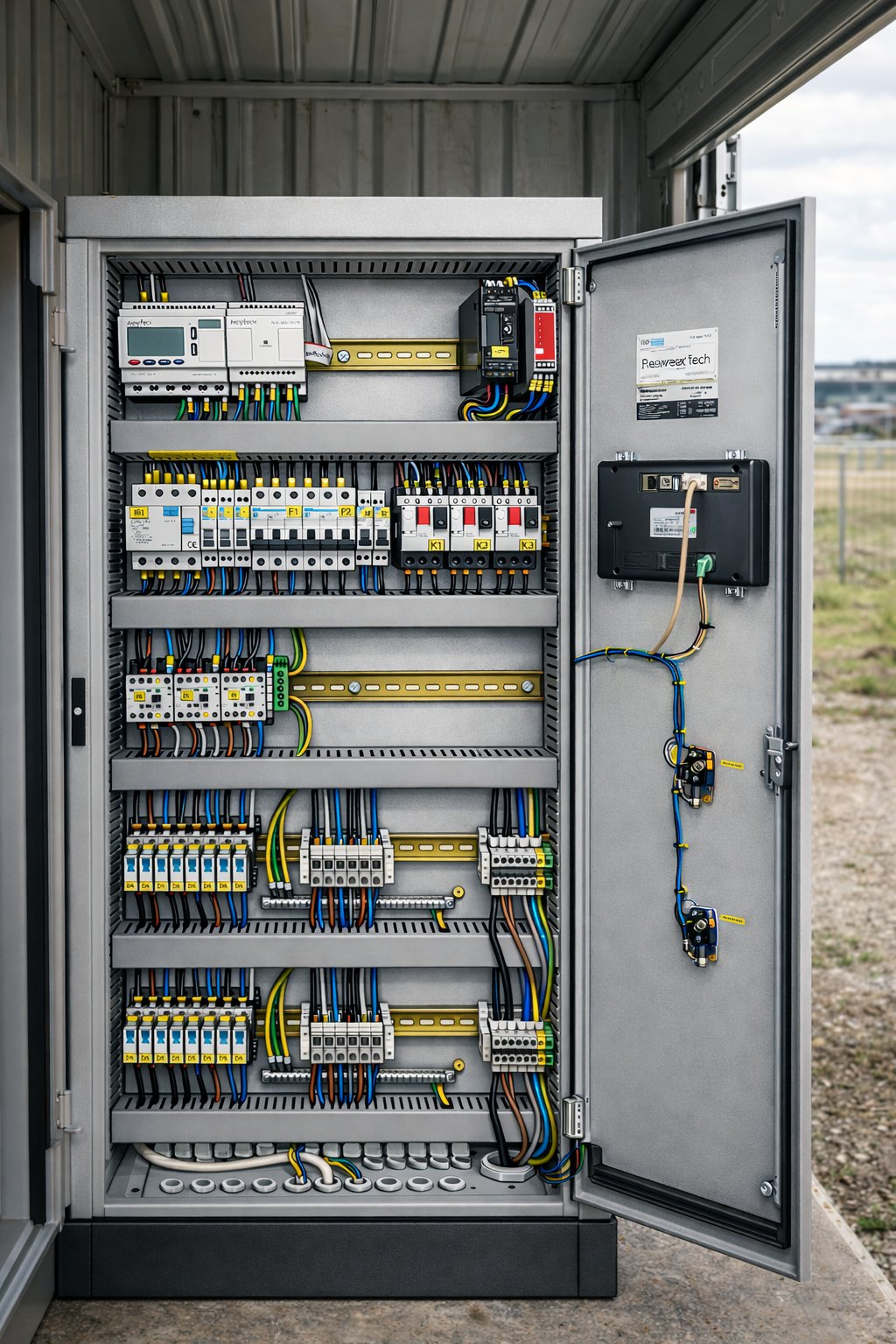 Talajvíztisztító vezérlés – PLCszerviz