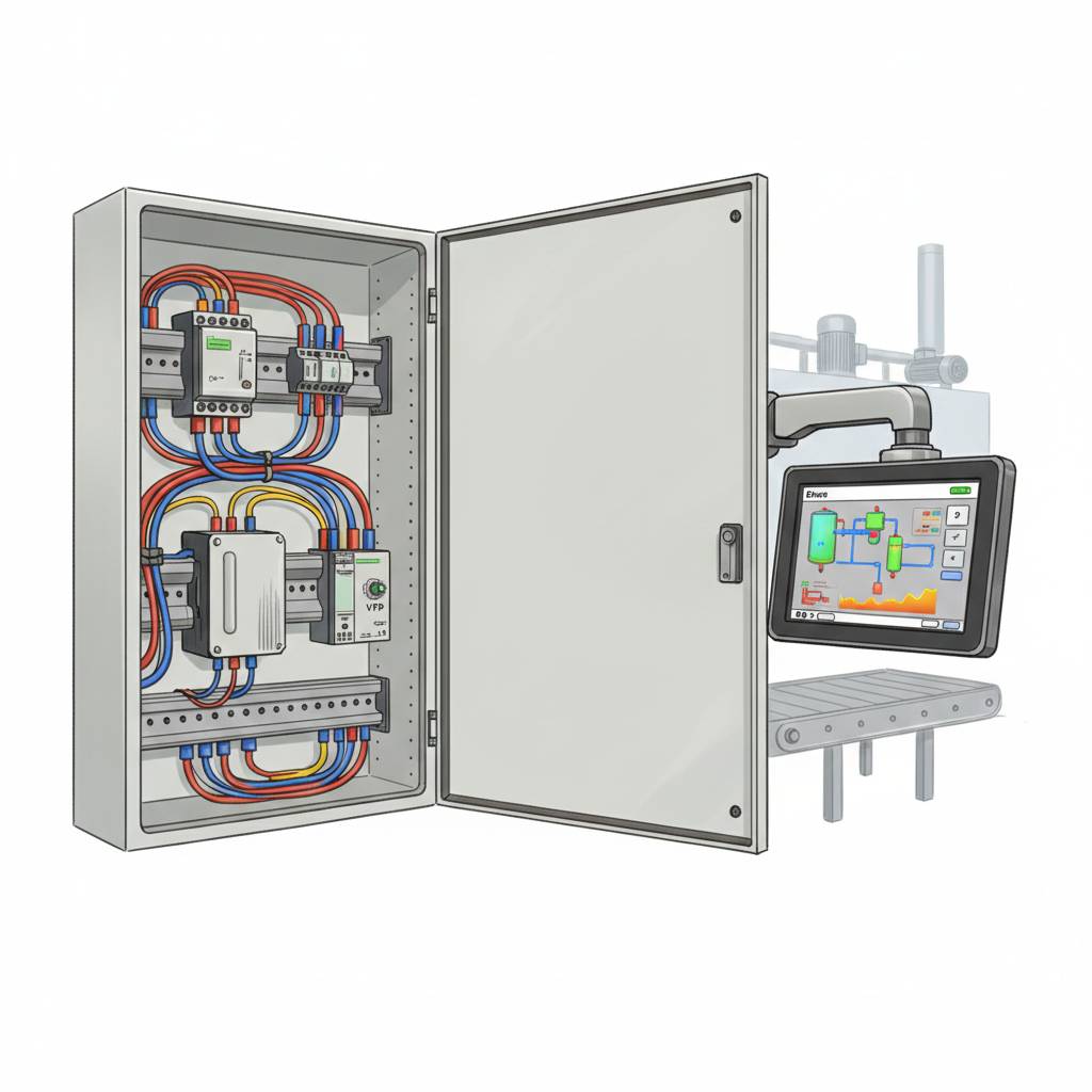 PLCszerviz – ipari automatizálás, PLC, HMI, frekvenciaváltó